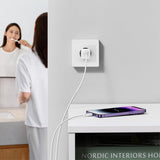 Baseus Laddare GaN5 Fast Charger Mini 30W Vit