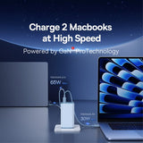 Baseus Laddare GaN6 Pro Fast Charger 100W Galaxy Blue