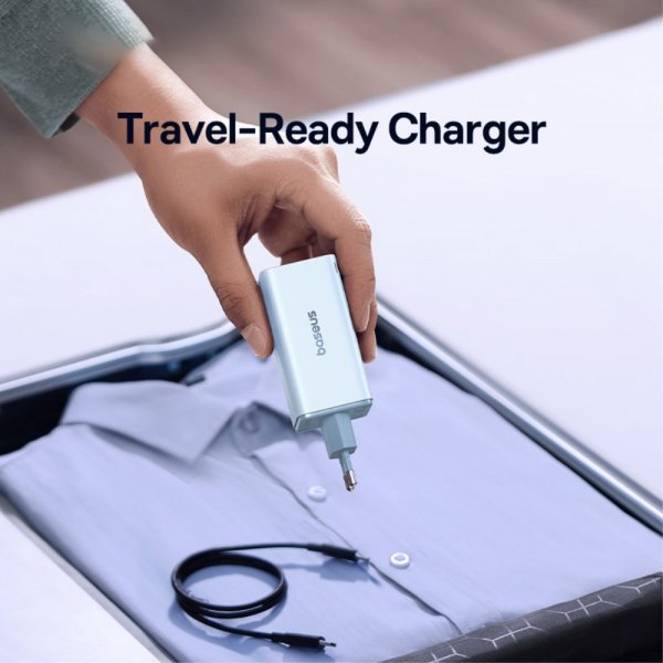 Baseus Laddare GaN6 Pro Fast Charger 100W Galaxy Blue