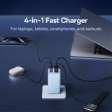 Baseus Laddare GaN6 Pro Fast Charger 100W Galaxy Blue