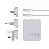 Xtorm Laddare med Kabel 140W GaN-Ultra Travel Charger + USB-C PD Cable