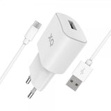 Xqisit Laddare med Micro USB-kabel Vit