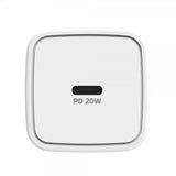 Celly Laddare med USB-C kabel TC1C20WTYPEC 20W Vit