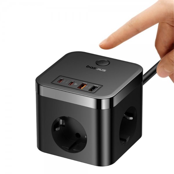 Baseus Laddare PowerCombo Cube PowerStrip 30W