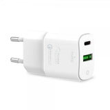 Puro Laddare USB-A + USB-C Wall Charger 20W