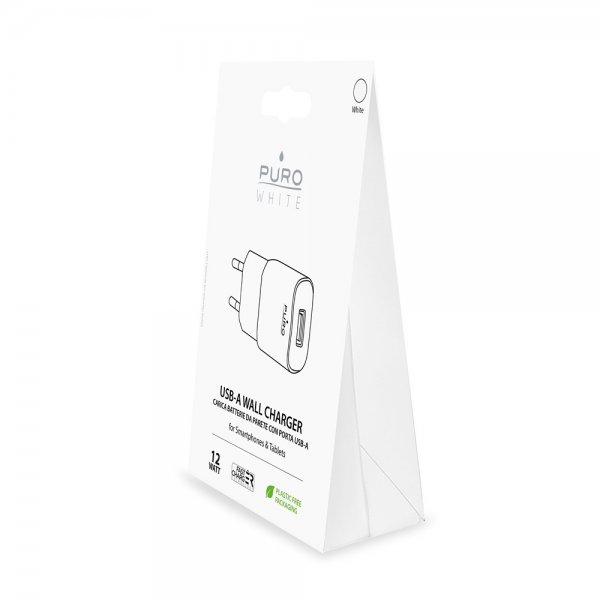 Puro Laddare USB-A Wall Charger 12W