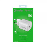 Celly Laddare USB-C 20W Vit