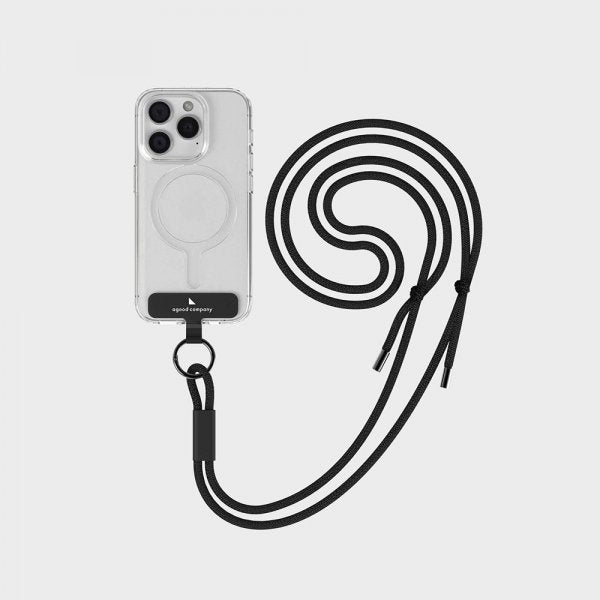 agood company Lanyard Svart