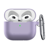 KeyBudz PodSkinz Elevate Series Airpod 3 Skal Silikon Lavendel
