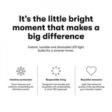 Lite bulb moments White Ambience E27 Filamentlampa