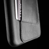 Mujjo iPhone 6/6S Plus Skal Full Leather Wallet Case Grå