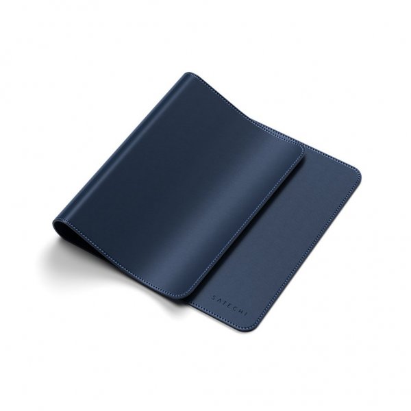 Satechi Eco-Leather Skrivbordsmatta Blå