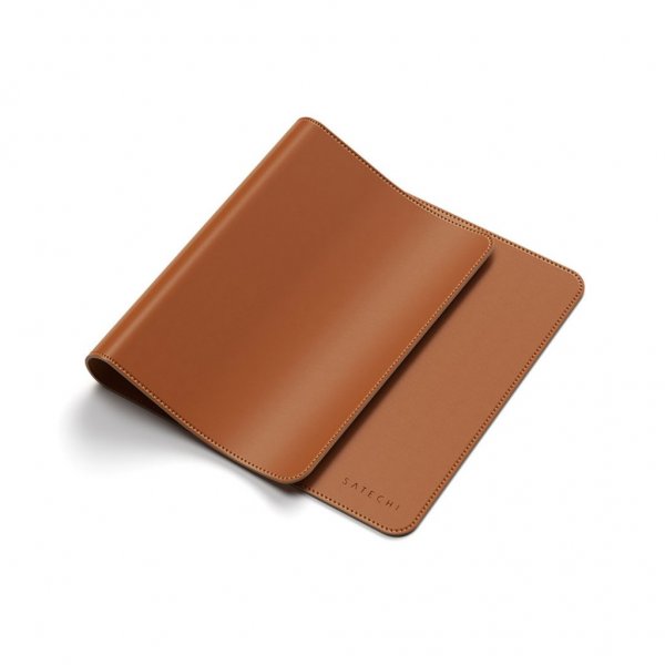 Satechi Eco-Leather Skrivbordsmatta Brun