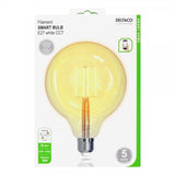 Deltaco Smart Home LED-lampa Filament E27 WiFi G125 5.5W