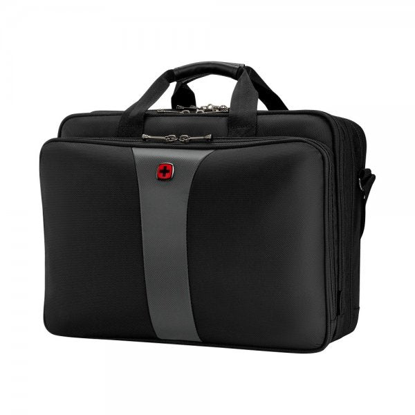 Wenger Legacy 17" Triple Gusset Datorväska Grå/Svart