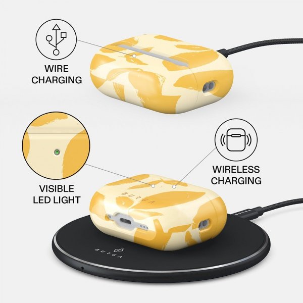 Burga AirPods Pro 3 Skal Design Lemon Tart