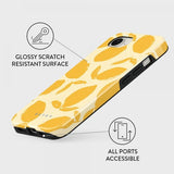 Burga iPhone 16e/iPhone 17e Skal Tough MagSafe Lemon Tart