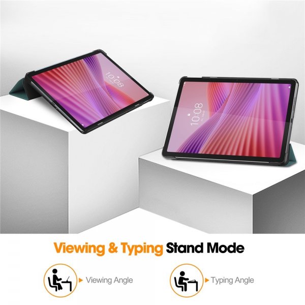 Lenovo Tab 10.1 TB311FU Fodral Trifold Grön