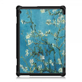 Lenovo Tab M10 TB-X605 TB-X505 Fodral Motiv Persikoblomster
