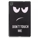 Lenovo Tab M8 (4th gen) TB300 Fodral Motiv Don't Touch Me