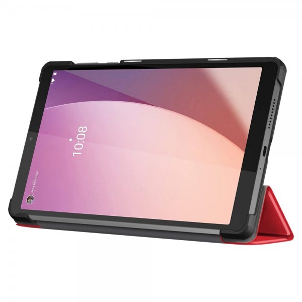 Lenovo Tab M8 (4th gen) TB300 Fodral Trifold Röd