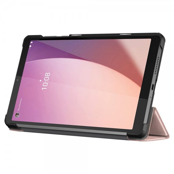Lenovo Tab M8 (4th gen) TB300 Fodral Trifold Roseguld