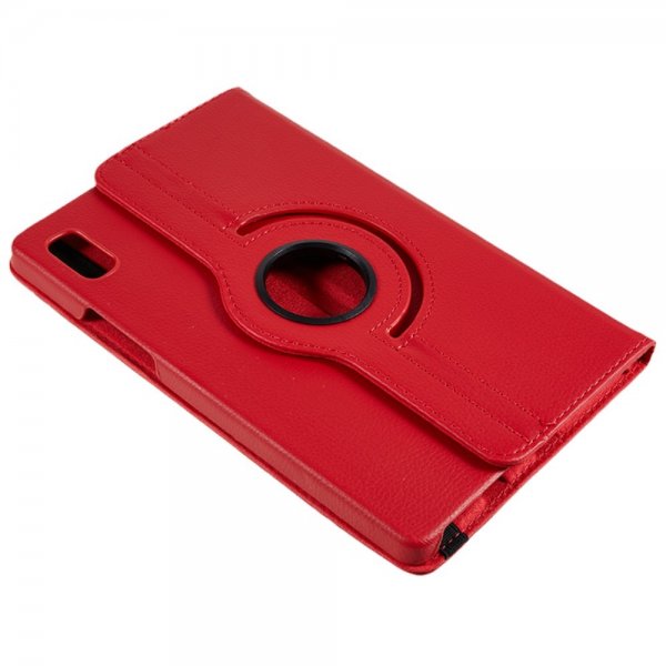Lenovo Tab M9 TB310 Fodral 360 Grader Vridbar Röd