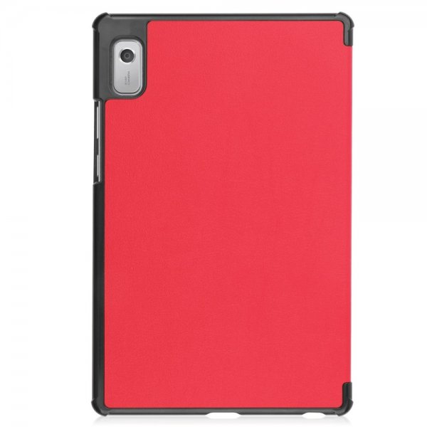 Lenovo Tab M9 TB310 Fodral Trifold Röd