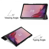 Lenovo Tab M9 TB310 Fodral Trifold Svart