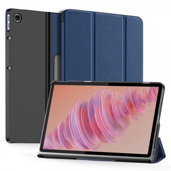 Dux Ducis Lenovo Tab Plus Fodral DOMO Series Blå