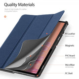 Dux Ducis Lenovo Tab Plus Fodral DOMO Series Blå