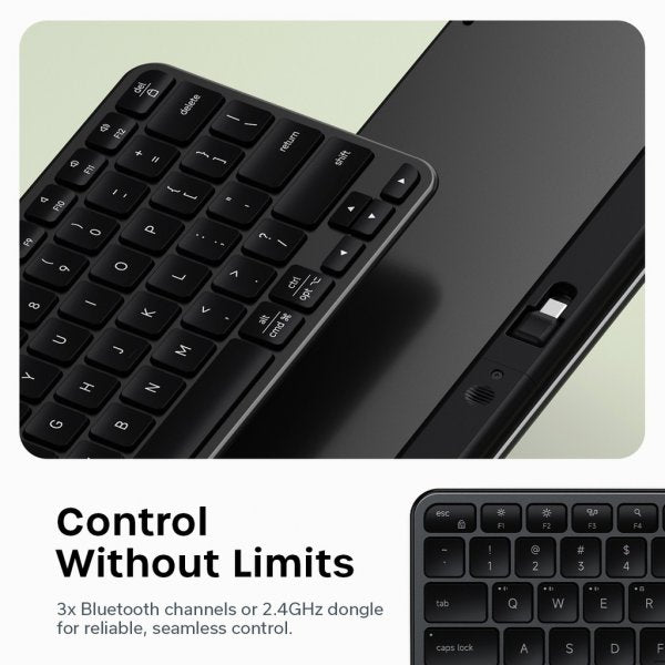Satechi EX1 Slim Trådlöst Tangentbord Space Black