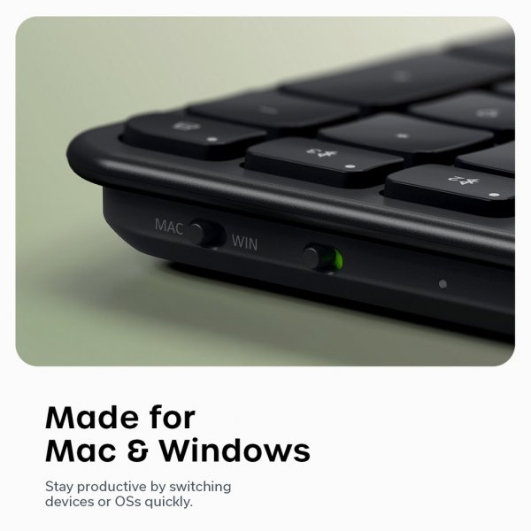 Satechi EX3 Slim Trådlöst Tangentbord Space Black