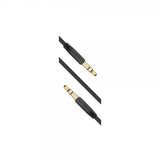 Fixed Ljudkabel AUX 3.5mm 1m Svart
