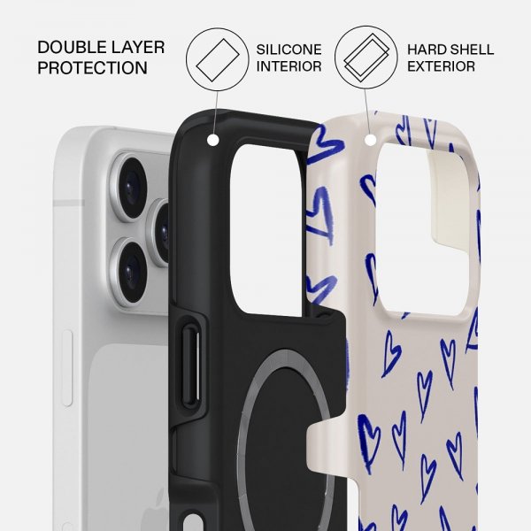 Burga iPhone 17 Pro Skal Tough MagSafe Love Me Right