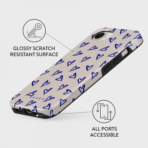 Burga iPhone 16e/iPhone 17e Skal Tough MagSafe Love Me Right