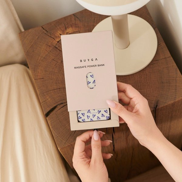 Burga Powerbank MagSafe 5000 mAh Love Me Right Gold