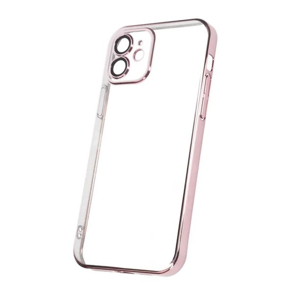iPhone 11 Skal Glitter Transparent Stöttåligt Rosa
