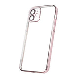 iPhone 11 Skal Glitter Transparent Stöttåligt Rosa