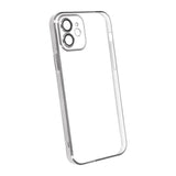 iPhone 11 Skal Glitter Transparent Stöttåligt Silver