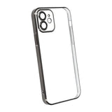 iPhone 11 Skal Glitter Transparent Stöttåligt Svart