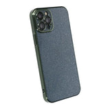 iPhone 12 Pro Skal Glitter Transparent Stöttåligt Grön