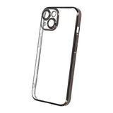 iPhone 13 Skal Glitter Transparent Stöttåligt Svart