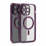 iPhone 13 Pro Skal Glitter Transparent MagSafe Lila