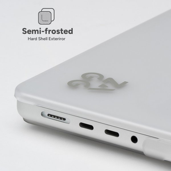 ZAGG MacBook Air 13 M2 (A2681)/M3 (A3113) Skal Hardshell Transparent