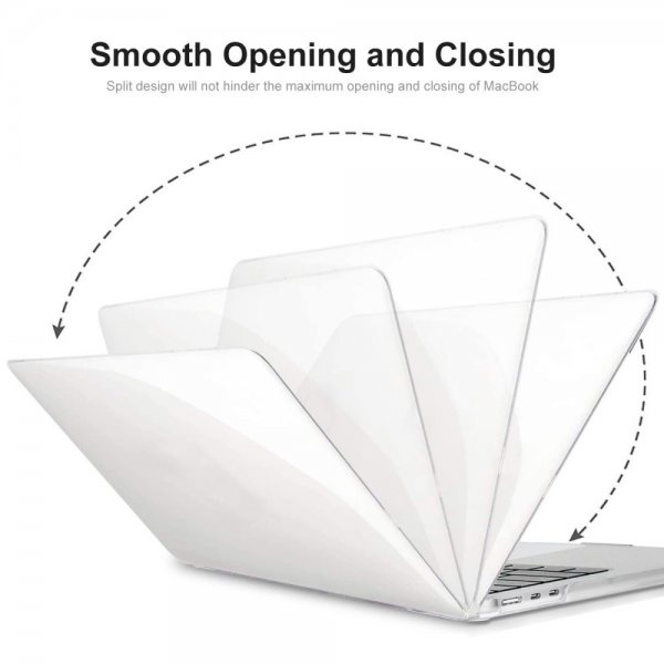 Enkay MacBook Air 15 M2 (A2941)/M3 (A3114) Skal Hårdplast Rosa