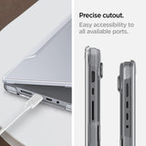 Spigen MacBook Pro 14 M1 (A2442)/M2 (A2779)/M3 (A2918 A2992) Skal Thin Fit Crystal Clear