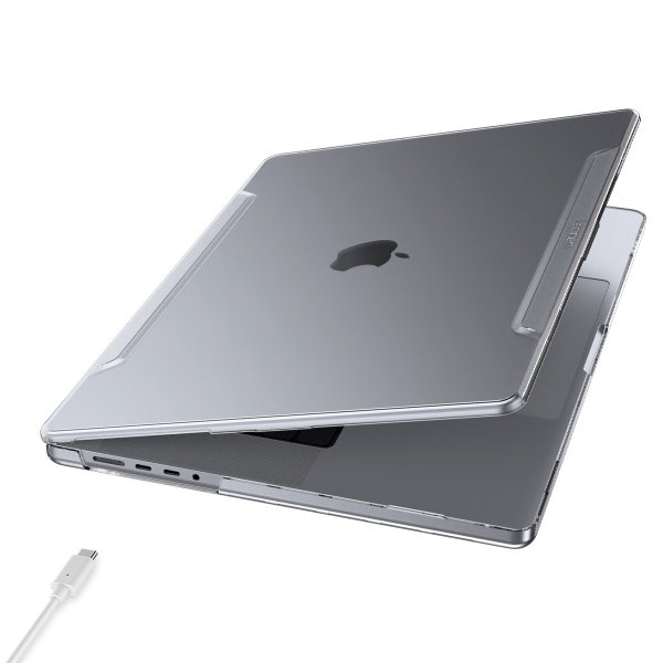 Spigen MacBook Pro 14 M1 (A2442)/M2 (A2779)/M3 (A2918 A2992) Skal Thin Fit Crystal Clear