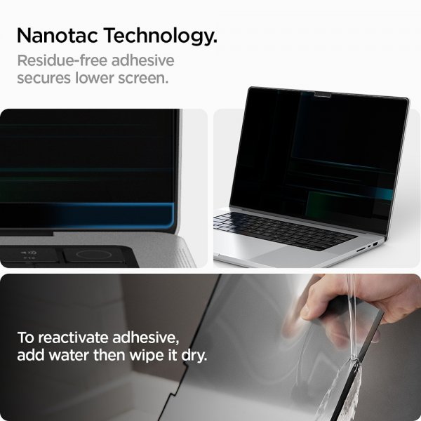 Spigen MacBook Pro 14 M1/M2/M3/M4/M5 Skärmskydd Safe View