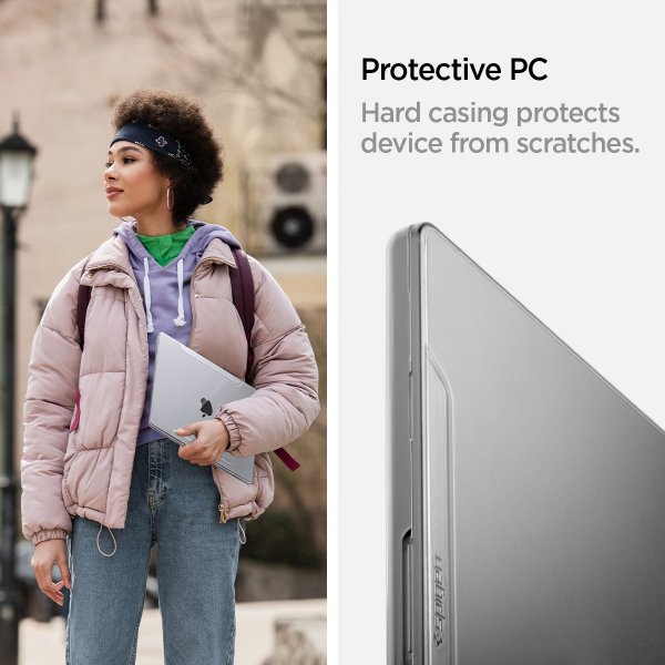 Spigen MacBook Pro 16 M1 (A2485)/M2 (A2780)/M3 (A2991) Skal Thin Fit Crystal Clear
